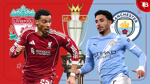  Nhận định bóng đá Liverpool vs Man City, 23h30 ngày 8/2: Chia điểm tại Anfield
